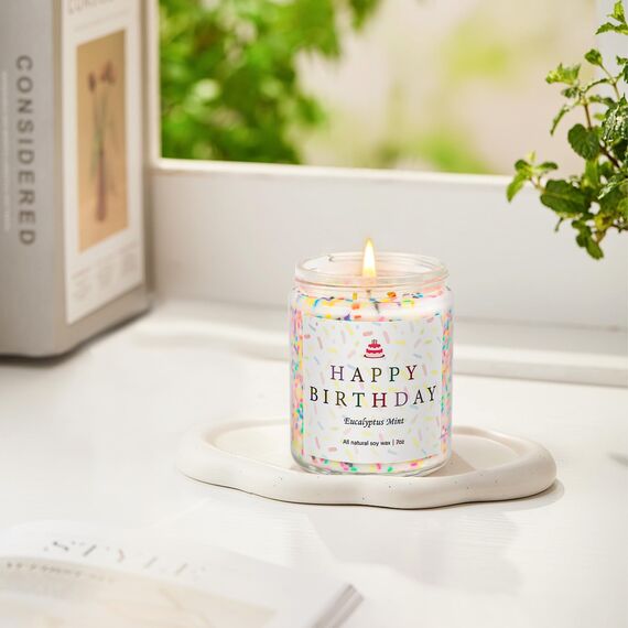 Kerze im Glas 4 Stück Geschenkidee Geburtstagsgeschenk Geschenkset Frauen Kerzen Aromatherapie Duftkerzen Kerzenset als Geburtstag Kerze Duft für Frau,Freundin,Mütter Kerzengeschenke für sie und ihn