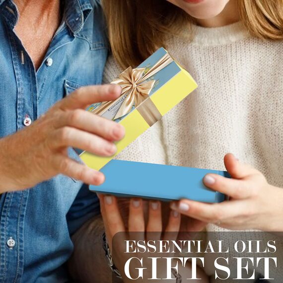 SALKING Blume Ätherische Öle Set, Aromatherapie Duftöl GeschenkSet, 100% für Diffuser Duftlampen Luftbefeuchter, Massage, 6 x 10 ml (Jasmin,Geranie,Orangenblüte Geißblatt, Freesie, Pfingstrose)