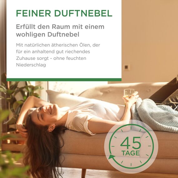 Air Wick Aroma-Öl Flakon Nachfüller – Duft: Kirschblüte und Himbeere – Fruchtig-floraler Wohnungsduft mit ätherischen Ölen – 6 x 20ml Duftöl Set