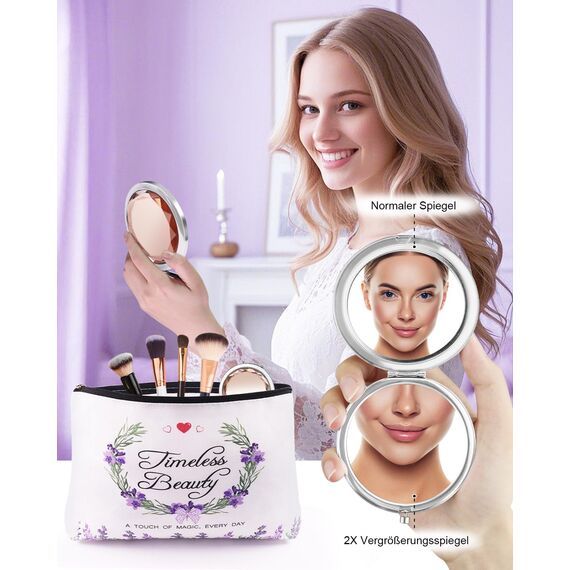 LIVEHITOP Geburtstagsgeschenk für Frauen, Geschenke für Frauen, 10PCS Entspannung Geschenkset Inklusive Thermobecher Mama Schwester Geschenk Freundin Geburtstag Valentinstag Muttertag Weihnachtstag