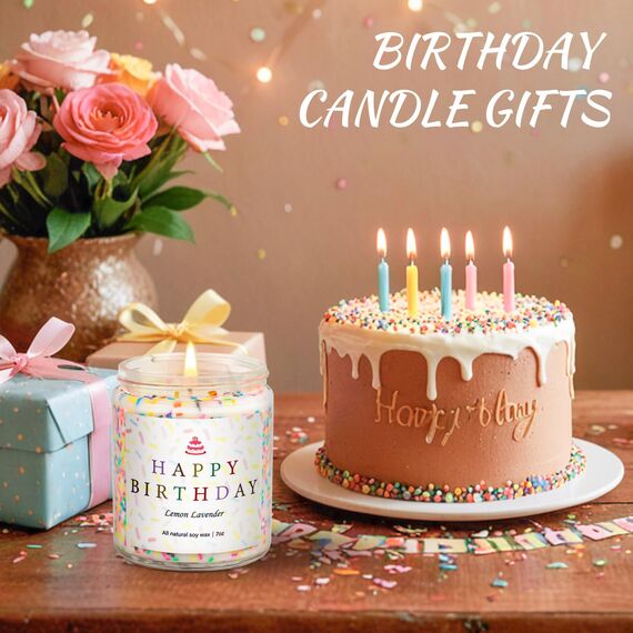 Kerze im Glas 4 Stück Geschenkidee Geburtstagsgeschenk Geschenkset Frauen Kerzen Aromatherapie Duftkerzen Kerzenset als Geburtstag Kerze Duft für Frau,Freundin,Mütter Kerzengeschenke für sie und ihn