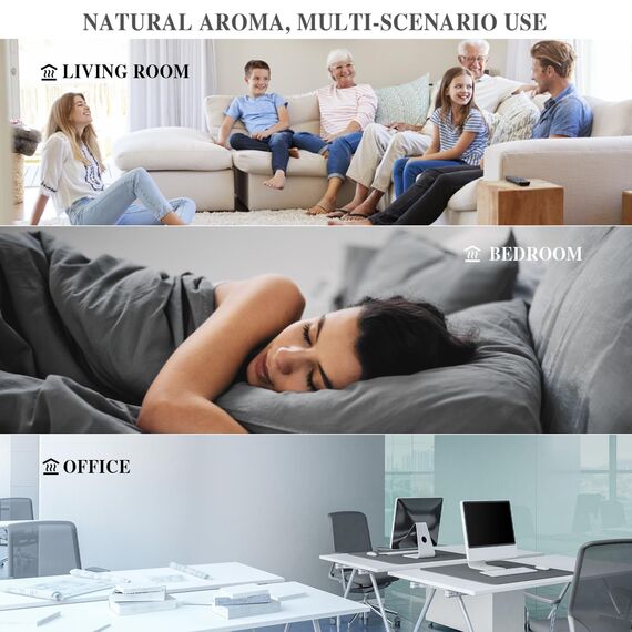 MAYJAM Ätherische Öle Set 20Pcs, Ätherisches Öl Geschenk Set für Diffusor, Luftbefeuchter - Lavendel Jasmin Eukalyptus Vanille Sandelholz Süßorange Rose Bergamotte und Mehr