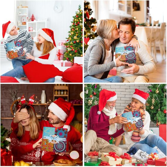 Geschenke für Frauen und Männer 4x125g Duftkerzen Geschenkset Kerzen Set mit Schöne Box aus Natürlichem Sojawachs für Mama,Frau,Freundin,Bester Freund zu Geburtstag als Kleine Mitbringsel