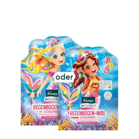 Kneipp Naturkind Geschenkset Regenbogenmagie - Geschenk für Meerjungfrauen und Einhornfans - 3 x 40 ml