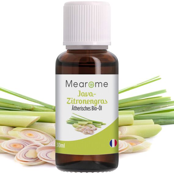 Zitronengras BIO 30 ml | Ätherisches Öl | Natürliches Mittel | Pflanz. Lemongras 100% Naturrein