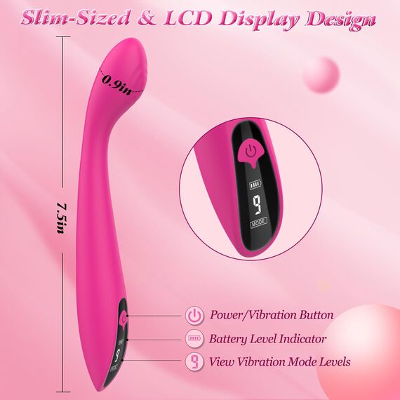 Frauen Vibrator Sex Spielzeug Dildo - Vibration Geschenk für die Frau & Paare, Erotisches Sexspielzeug Vibratoren Anal Dildoschwanz Toyset Damen Mit 9 Vibrationsmodi, Leise Klitoris Stimulator für Sie