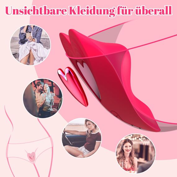 Butterfly Vibrator Sex Spielzeug für die Frau Paare Extrem Sex, Ohi BoBi Sun Vibration für Frauen Klitoris Erotisches Sexspielzeug, Vibratorensets für Frauen Klitoris Stimulator mit APP Fernbedienung