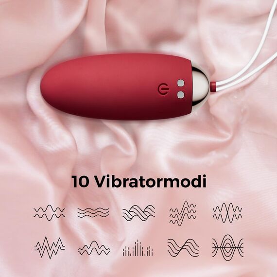 Vibration Für Frauen Vibrator-Liebeskugeln für Die Frau,Sex Spielzeug Für Paare,Vibrator Mit Fernbedienung,Sexspielzeug-Sex Toys,Sex Spielzeug Für Die Frau,Liebeskugeln(burgunderrot)
