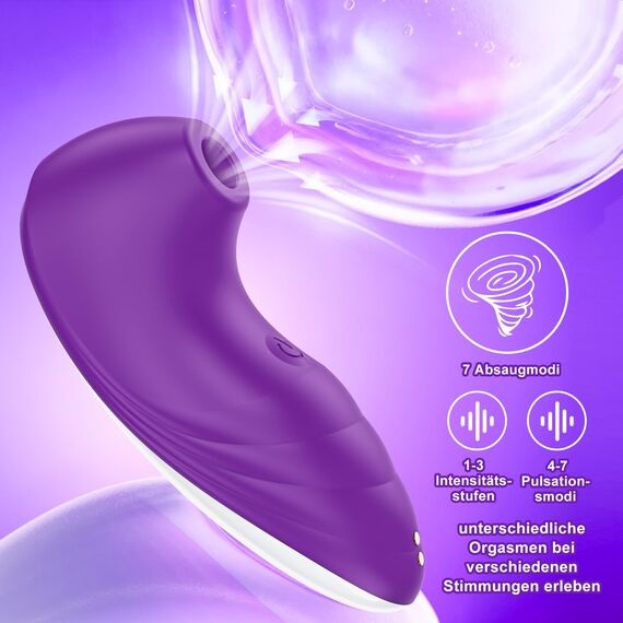 Vibration für Frauen Sex Spielzeug für die Frau Vibrator, Silikon Vibratorensets für Frauen mit 7 Arten von Mehrfrequenzschwingungsmodi, Leises und Starkes Auflegevibrator für Frauen