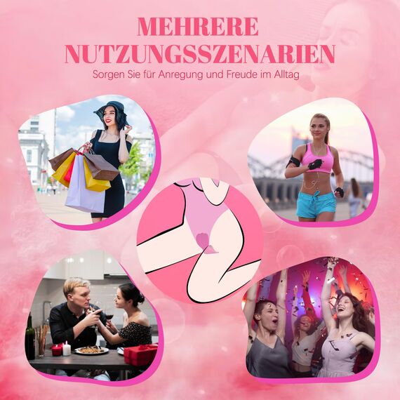 App Fernbedienung Vibrator 9+9 Dualmotor Vibrationsmodi Butterfly G Punkt Vibratoren Tragbarer Klitorisvibrator Sit & Ride Sex Spielzeug für die Frau Vibratorensets Frauen Klitoris