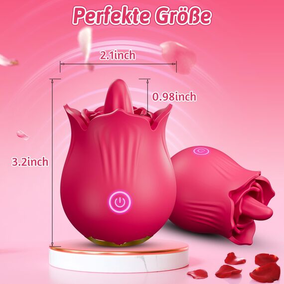 Vibrator Vibration für Frauen Sex Sexspielzeug-Sex Spielzeug für Paare G Punkt mit 9 Leckenmodus und Vibrationsmodi Vibratoren Sex Spielzeug für die Frau,Klitoris Stimulator für Sie Sex Toyset Damen