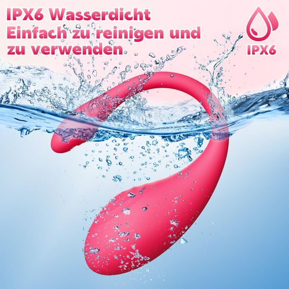 Vibrator Sex Spielzeug für die Frau Paare,Vibration für Frauen mit APP, 10 Modi Vibratorstarb Frauen Klitoris, Sexspielzeug für Paare Extrem Leise Vibro ei, Sexspielzeug Dildo Anal Vibratoren Sex Toy