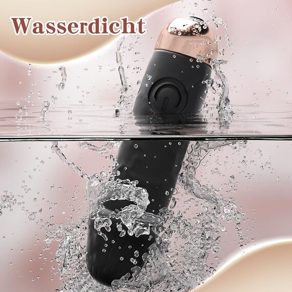 Vibrator Vibration für Frauen Sex Spielzeug für Die Frau Paare Mini Vibratorensets für Frauen Klitoris Leise - 10 Vibrationsmodi Starke Massagestab Vibratoren für G-punkt und Klitoris Dildo Stimulator