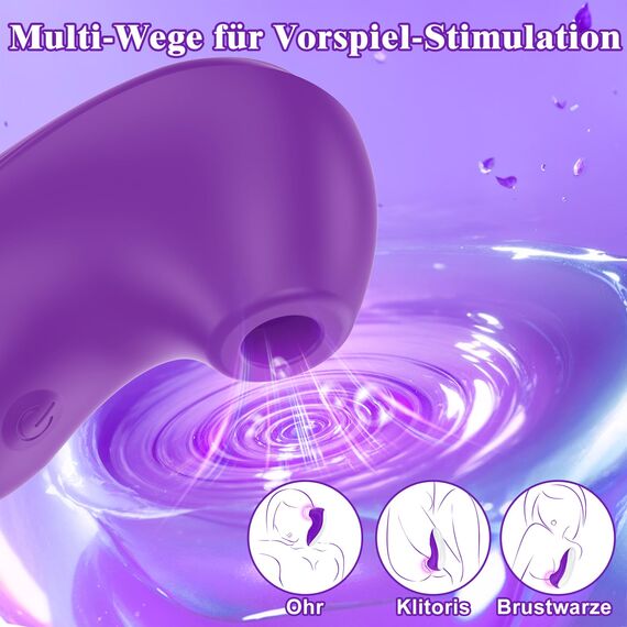 Vibration für Frauen Sex Spielzeug für die Frau Vibrator, Silikon Vibratorensets für Frauen mit 7 Arten von Mehrfrequenzschwingungsmodi, Leises und Starkes Auflegevibrator für Frauen