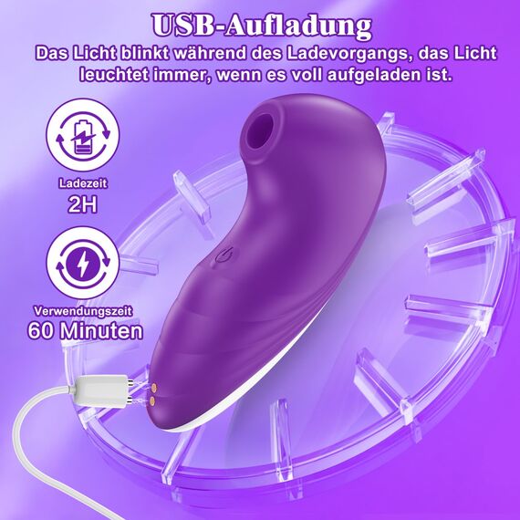 Vibration für Frauen Sex Spielzeug für die Frau Vibrator, Silikon Vibratorensets für Frauen mit 7 Arten von Mehrfrequenzschwingungsmodi, Leises und Starkes Auflegevibrator für Frauen