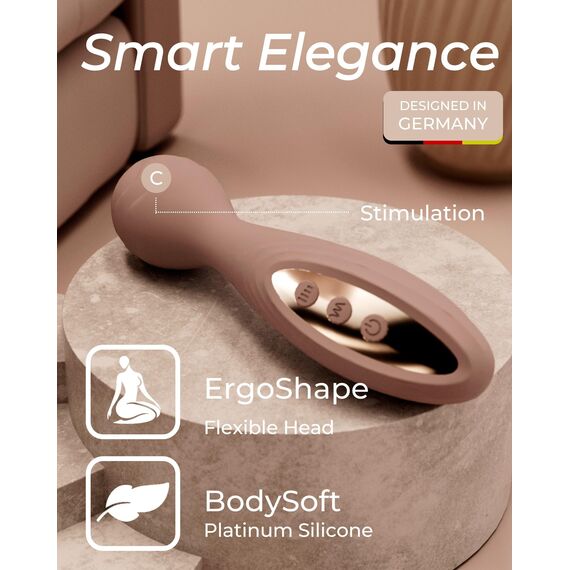 INTIMA Klitoris Stimulator & Auflegevibrator für Sie | Massagestab | Stimulation & Auflege Vibration für Frauen | Vibrator | Vibratorensets für Frauen | Dildo | Sex Spielzeug für Paare | Magic Wand