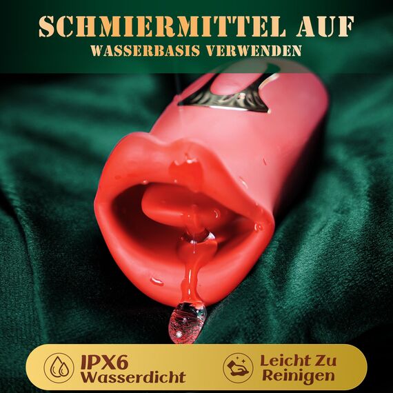 Vibrator Vibration für Frauen, KELESTA Sex Spielzeug für die Frau mit 10 Zungenlecken & 10 Vibrationsmodi, Vibratorensets für Frauen Klitoris Stimulator für Sie, Sex Spielzeug für die Paare