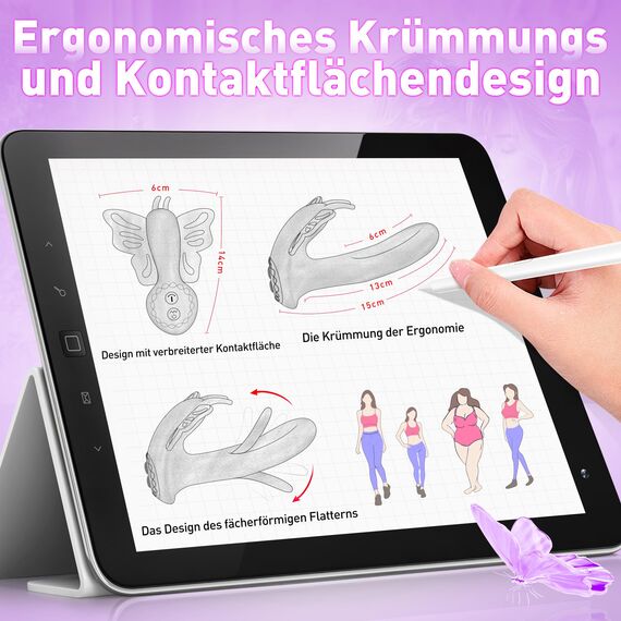 Sex Spielzeug für die Frau Vibrator, Neue Hohlkonstruktion Vibration für Frauen mit 9 Schlagmodi 9 Vibrationsmodi, Fernbedienung Vibratoren für Klitoris Stimulator Dildo Sex Spielzeug für die Paare