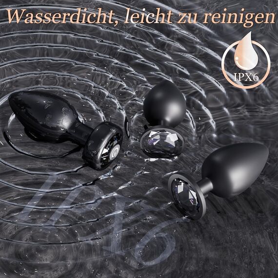 Analplug# für Frauen Männer Sex Spielzeug für die Frau, Anal Plug Vibrator mit APP Vibration 10 Modi, Silikon Buttplug Vibration für Frauen Sexspielzeug, Vibratorensets für frauen Sex Toys