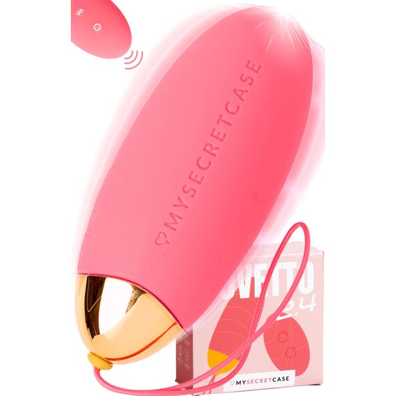 MySecretCase Vibrator Mit Fernbedienung 9 Vibrationen Vibro Eier für Frauen Beckenbodentrainer für Frau Sextoys Liebeskugeln für die Frau Vibrator Ferngesteuert Wasserdicht