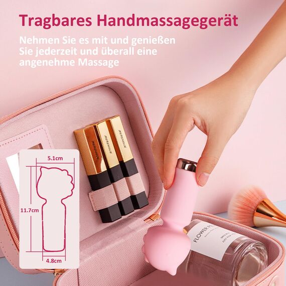 Vibration für Frauen mit 10 Vibrationsmodi Massage, Sex Spielzeug für die Frau Klitoris G-Punkt, Vibratorensets für Frauen, Vibrator Sex Toys Magic Wand Vibratoren mit Klitorisstimulation