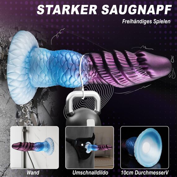 Monster Dildo Aufblasbarer Anal Alien Fantasy Dildo Horse Knot Analdildos BDSM Sexspielzeug Extrem für Frauen Männer Paare Analplug Groß Analspielzeuge Prostata Stimulation Dick Anal Sex Toys