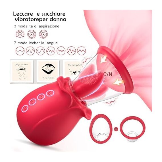 Vibration für frauen AI-Sync Vibrator, klitoris Stimulator für Sie Vibratorensets für Frauen Klitoris 3Saugstärken 7Leckenmodus,Sex Toyset Damen Sex Spielzeug für Die Frau Sex Spielzeug für Die Paare