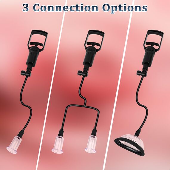 Klitoris Saugschalen Muschipumpe Sexspielzeug für Frauen, Manuelle Vakuum Klitoral Vaginapumpe, Stimuliert Klitoris Sauger, Vagina Sucker Vakuum Pussy Pump Klitoris Stimulator Sex Toys für Frauen