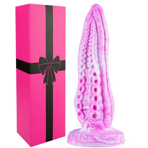 5cm Durchmesser Realistischer Monster Tentakel Oktopus Soft Silikon Dildo Anal Pink, 22 cm Thick großer Fantasie Anal dildo Saugnapf, big huge animal alien tier Dicker dildo sex spielzeug für die frau