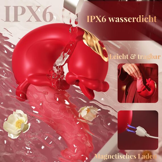 Vibration für Frauen Vibrator,Sex Spielzeug für Die Frau 3in1 Vibratorensets für Frauen Klitoris mit 10 Swing Modus, Sex Spielzeug für Die Paare Sexmaschine für Die Frau Sex Toyset für Woman