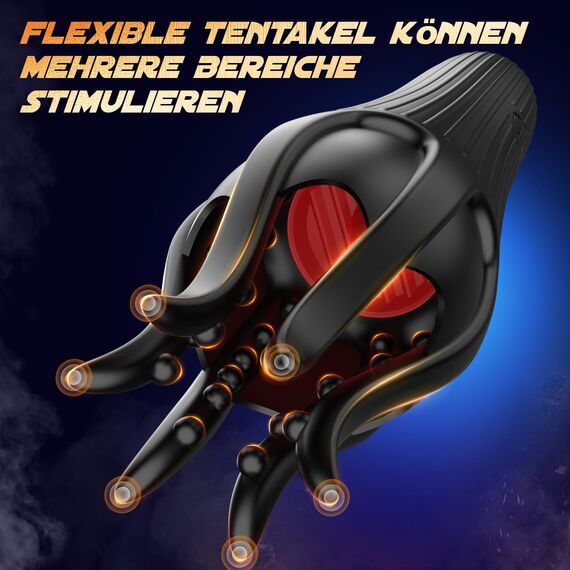 Masturbieren für Männer Penis Eichel Stimulator, Tagnaff Sex Spielzeug für die Männer 10 Klopf- und Vibration Masturbator, Vibratorensets Sexspielzeug für Men Solo Paare Masturbatoren Taschenmuschi