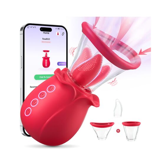 Vibration für frauen AI-Sync Vibrator, klitoris Stimulator für Sie Vibratorensets für Frauen Klitoris 3Saugstärken 7Leckenmodus,Sex Toyset Damen Sex Spielzeug für Die Frau Sex Spielzeug für Die Paare