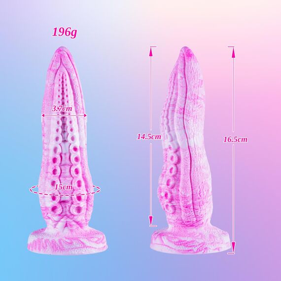 15*4cm soft kleiner tentakel silikon Dildo Anal saugnapf, small realistischer monster tentacle oktopus dildo für männer frauen, Fantasy animal prostata gay penis dildo sex spielzeug für die frau pink