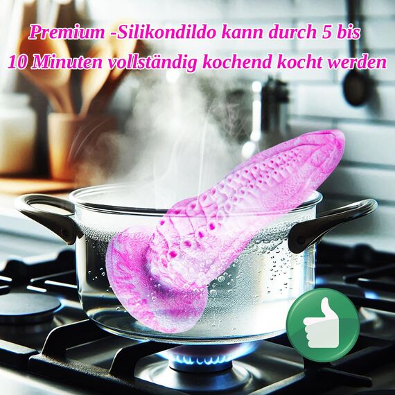 5cm Durchmesser Realistischer Monster Tentakel Oktopus Soft Silikon Dildo Anal Pink, 22 cm Thick großer Fantasie Anal dildo Saugnapf, big huge animal alien tier Dicker dildo sex spielzeug für die frau