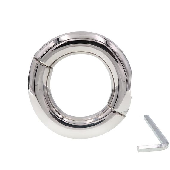 Penisring Metall Edelstahl Hodenringe Für Den Mann 5 Größe Hodengewicht Männer Cockring Penis Ringe Sex Spielzeug & Spiele Für Paare (4.5cm/1.77in)