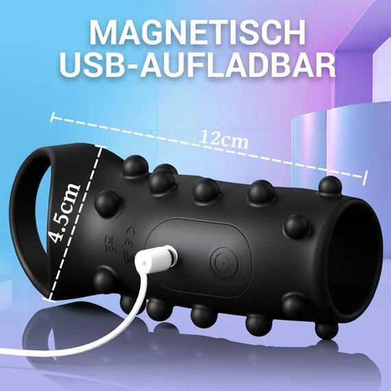 Vibratorenset für Männer Penisring Sex spielzeug für die Männer,Vibration Stimulation Klitoris Penishülle für Penis G-Punkt,10 Vibrations Penis Ring für Sex Sexspielzeug für Paare Extrem Sex Toys