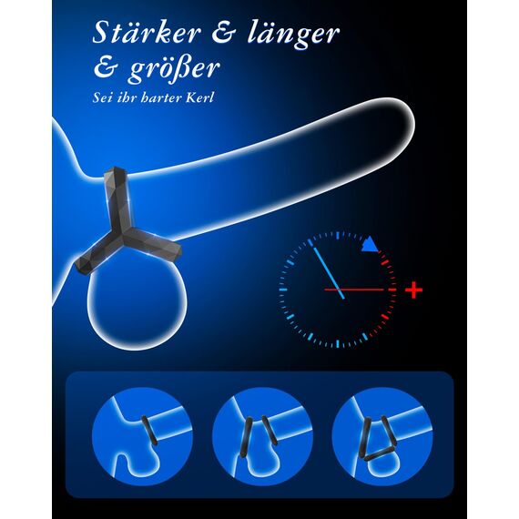 8 Größen Penisring Sexspielzeug Sex Spielzeug für die Männer Paare Extrem Sex Toys Penisringe Penis Ring Sex Toyset für Man Cockring Cockringe Silikon Hodenringe für den Mann Love Rings Sex Ring