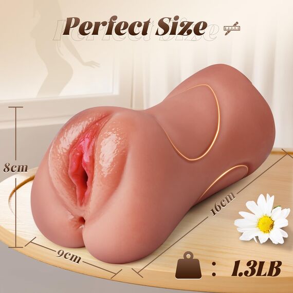 ORLEMO Taschenmuschi Sex Spielzeug für die Männer Masturbator, Masturbieren für Männer Sexspielzeug für Männer Solo Realistisch Groß, Mastubator Sex Toy