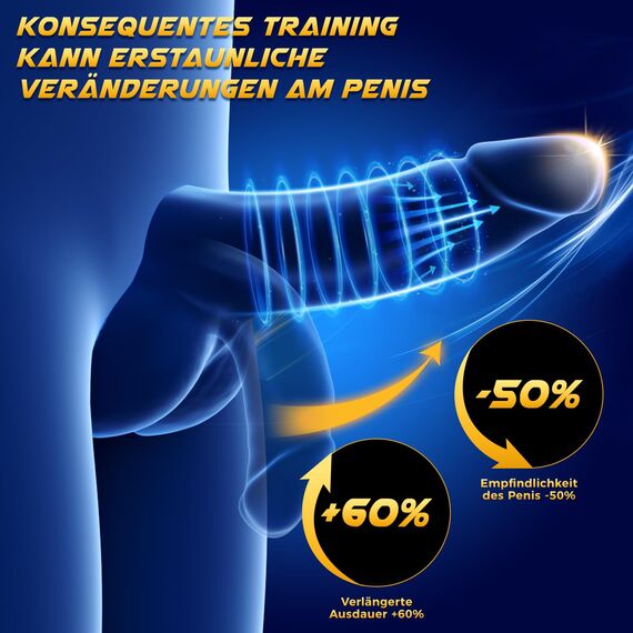 Masturbieren für Männer Penis Vibrator Eichel Stimulation, Sex Spielzeug für die Männer Extrem Oralsex Masturbatoren 10 Modi, Vibratorensets Sexspielzeug für Männer Zunge Solo Paare Taschenmuschi