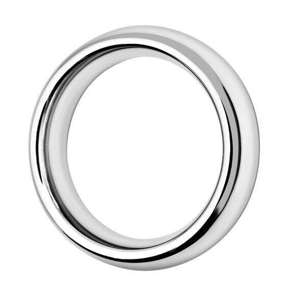 Roluck Penisring Männ Edelstahl Cockringe,Metall Penisring zur Potenzsteigerung,Erotik Penis Eichel Intimschmuck Bondage Eichelring verzögerte Ejakulation Ring SM Sexspielzeug(3,5cm)