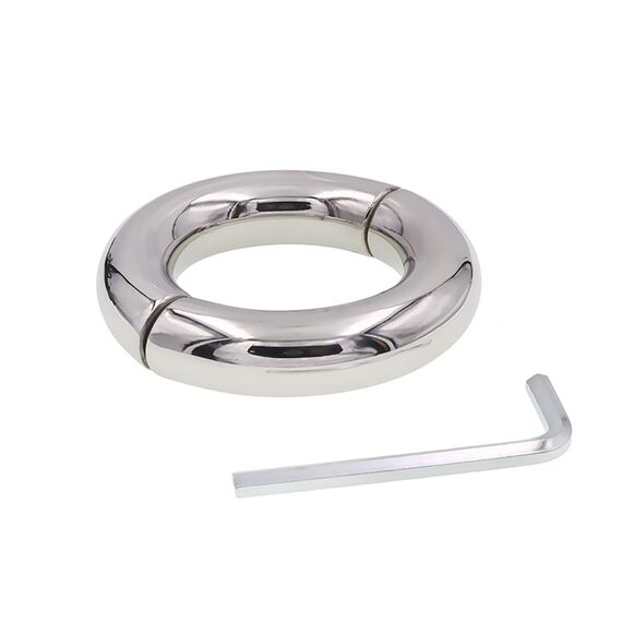 Penisring Metall Edelstahl Hodenringe Für Den Mann 5 Größe Hodengewicht Männer Cockring Penis Ringe Sex Spielzeug & Spiele Für Paare (5cm/1.97in)