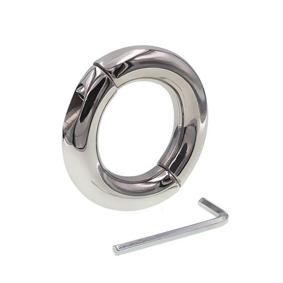 Penisring Metall Edelstahl Hodenringe Für Den Mann 5 Größe Hodengewicht Männer Cockring Penis Ringe Sex Spielzeug & Spiele Für Paare (5cm/1.97in)