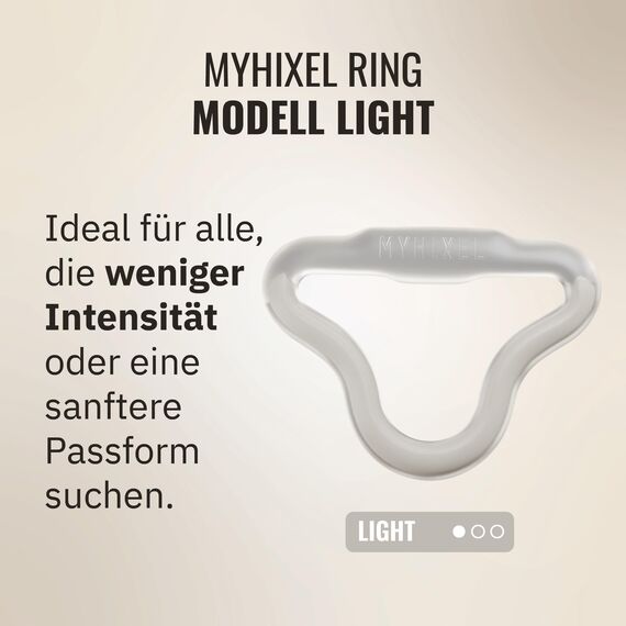 MYHIXEL Ring Light – Medizinischer Silikon-Penisring zur Verlängerung und Erhaltung der Erektion | Bequem, Anpassungsfähig und Langlebig