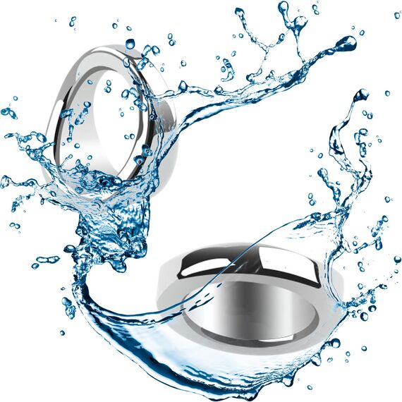 Buntune Männ Edelstahl Cockringe,Metall Pleasure Penisring zur Potenzsteigerung,Erotik Penis Bondage Eichel Intimschmuck Eichelring verzögerte Ejakulation Ring SM Sexspielzeug für Männer(5 Stück Set)