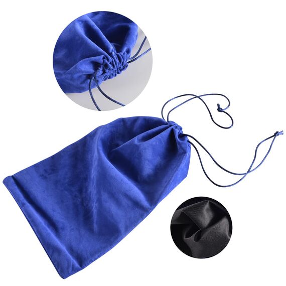 Sexspielzeug Aufbewahrungsbeutel, Kordelzug Mehrzweck Aufbewahrungsbeutel für Männlichen Masturbator/Kleine Sexpuppen/Taschenmuschi/Realistische Dildos (5 Stück, Dunkelblau)