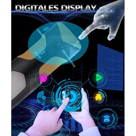 Elektrisches Cup-Masturbator-Spielzeug APP-Steuerung, Masturbieren für Männer mit 8 Modi, Teleskopfunktion und rotierender Massagefunktion, Pocket-Pussy-Penis-Masturbatoren, leicht zu reinigen