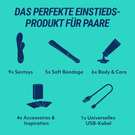 AMORELIE Erotischer Adventskalender für Paare Singles & Erwachsene | Erotik-Set mit 24 sinnlichen Überraschungen (Original 2025)