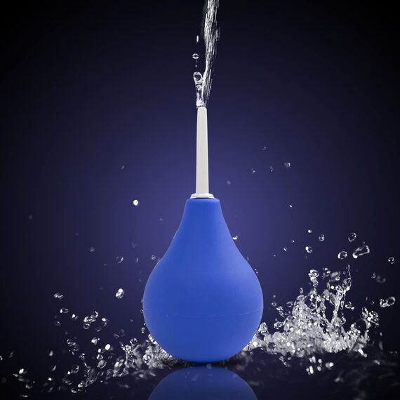 TSHAOUN Silikon Andusche abnehmbare 160 ml, Irrigator zur hygienischen Darmreinigung komfortable schlanke, wiederverwendbarer Duschkopf-Düsen , Einlaufbirne für Männer Und Frauen