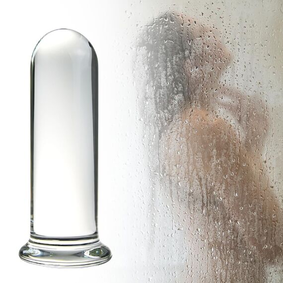 Roluck Glas Analplug Buttplug,Groß Glasplug Butt Plug SM Masturbation G-Punkt Stimulator für Frauen Männer Paare Valentine's Gift Sexspielzeug Sex-Toys