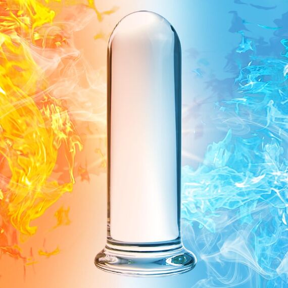 Roluck Glas Analplug Buttplug,Groß Glasplug Butt Plug SM Masturbation G-Punkt Stimulator für Frauen Männer Paare Valentine's Gift Sexspielzeug Sex-Toys